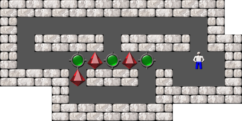 Sokoban Monry Collection level 51